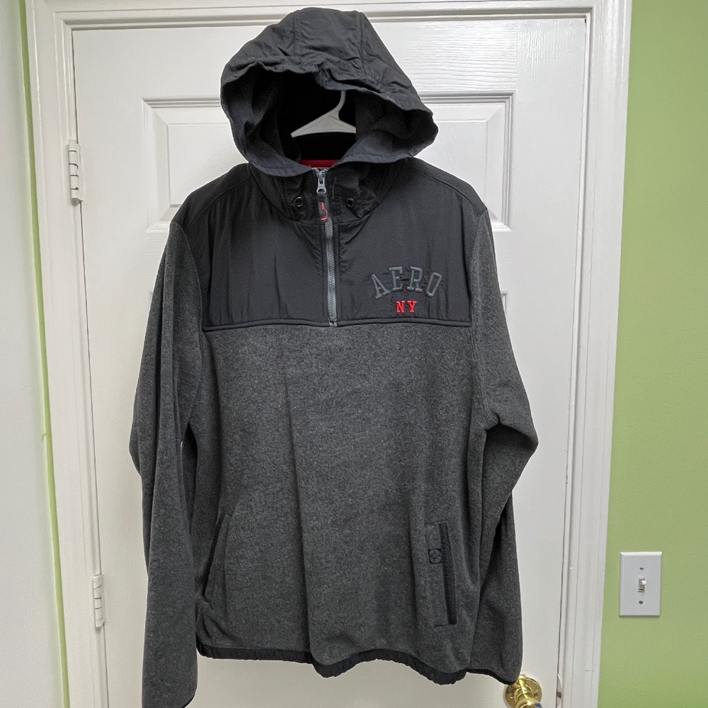 Men's Aeropostale Pullover Hoodie 1987 NY L